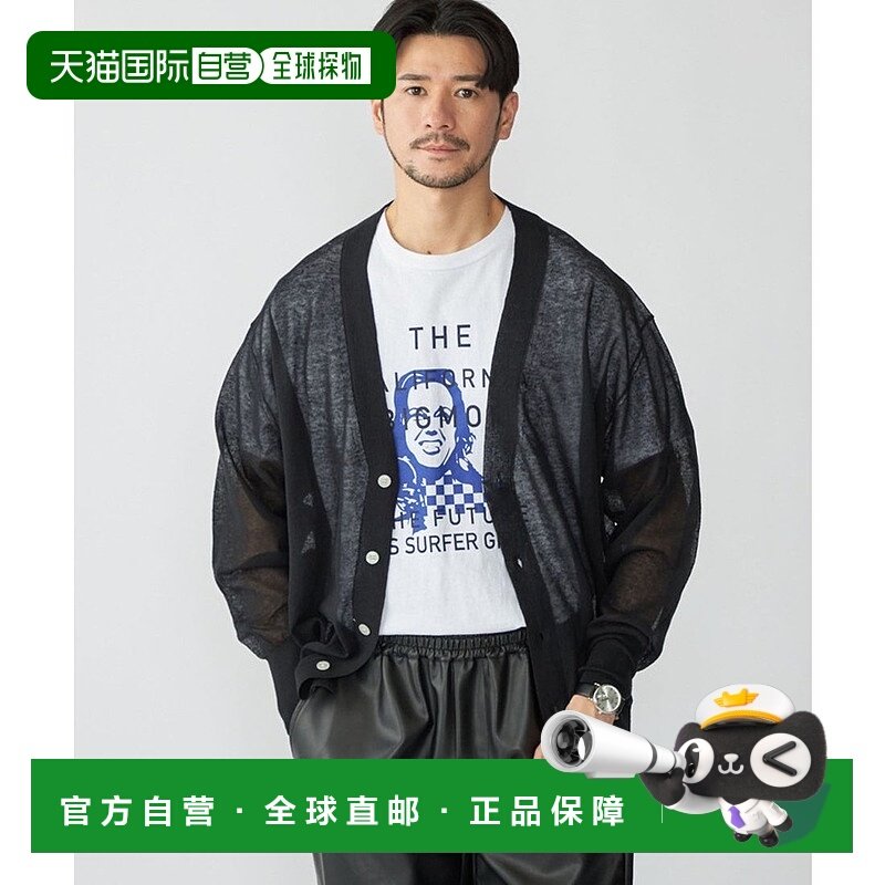 日本直邮SHIPS BENCH MARKING 透明针织V领开衫 [SH8611EM044739]