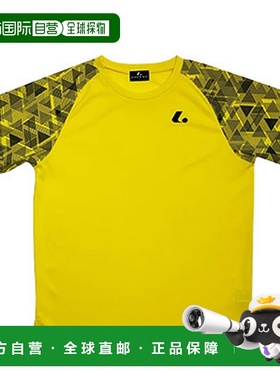 日本直邮LUCENT 网球羽毛球男式女式比赛球衣无领 XLH3343 短袖 T