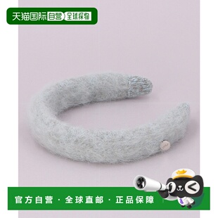 1h可退 日本直邮CA4LA 女装 细节亮片装饰 宽窄适中针织发带 SHK0