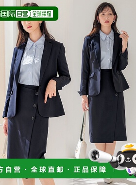 1h可退 日本直邮GeeRA 女士基础款修身西装外套裙装套装 207601