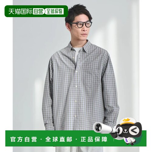 日本直邮UNITED ARROWS green label relaxing 尼龙棉格纹宽松长