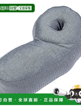 【日本直邮】西川 午睡枕 Hug 蓝色 30X60cm 办公室午休 枕头
