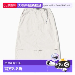 日本直邮GRAMICCI×and wander 女装 尼龙 双膝设计 半身裙 57451