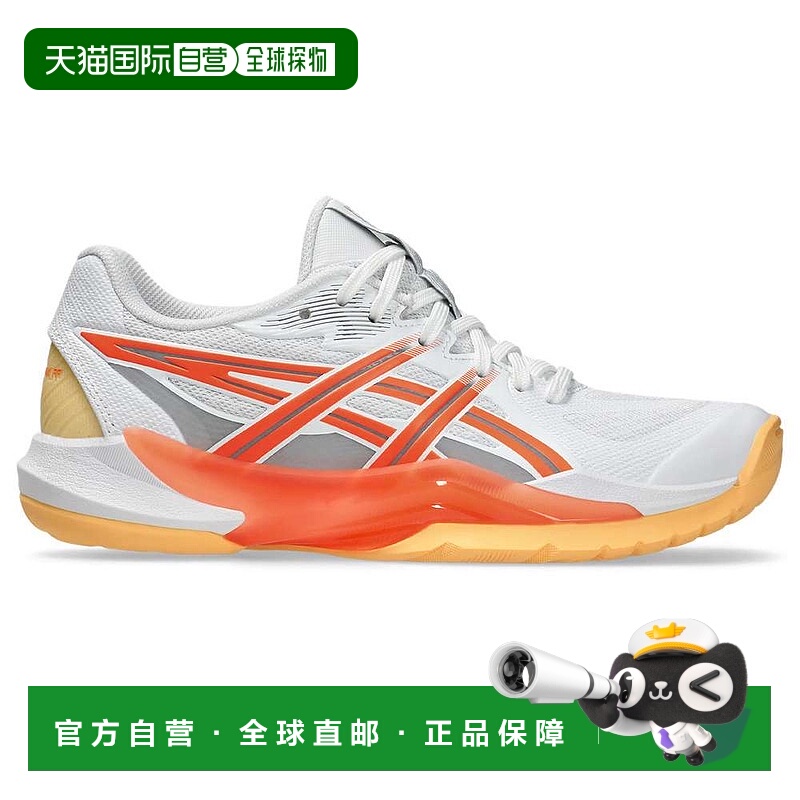 日本直邮ASICS 运动鞋1072A104 POWERBREAK FF 白色/鲜艳珊瑚色