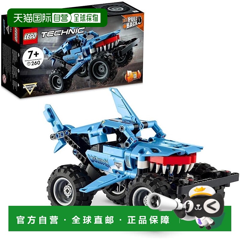 【日本直邮】Lego乐高 积木套装 技术 怪物卡车 巨齿鲨 42134模型