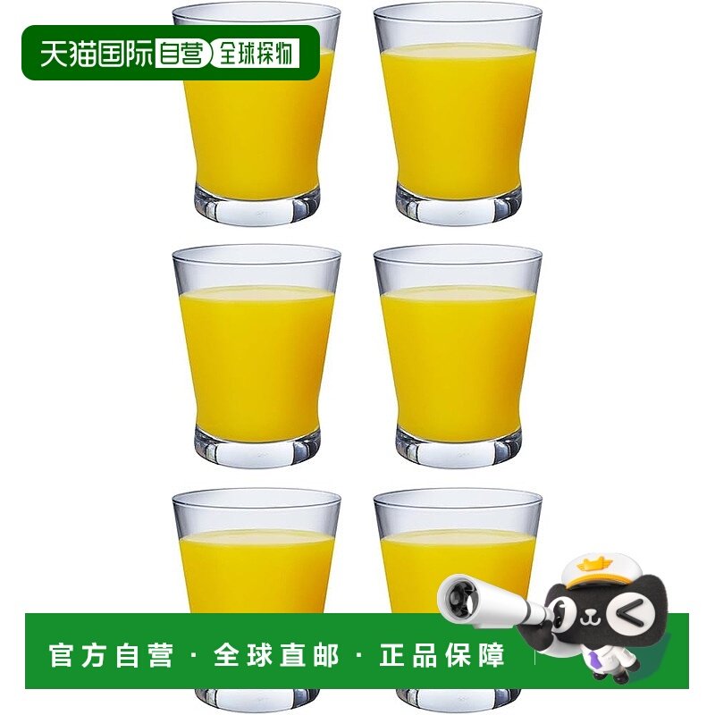 【日本直邮】东洋佐佐木 玻璃杯 340ml 6件套 日本制 T-22103HS,餐饮具,异形/个性酒杯,淘宝优惠券,粉丝福利购,淘宝优惠卷