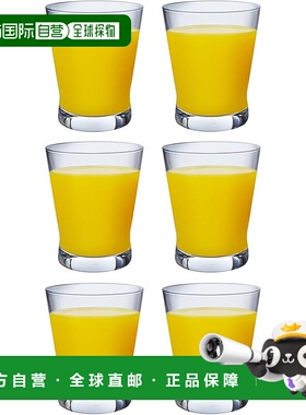 【日本直邮】东洋佐佐木 玻璃杯 340ml 6件套 日本制 T-22103HS