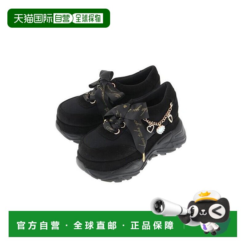 日本直邮日潮 Liz Lisa侧边饰品厚底运动鞋舒适透气耐磨 品牌正品