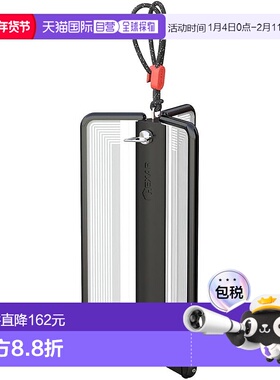 【日本直邮】Doshisha LED灯笼 薄型可折叠 光线柔和 黑色 CL6B