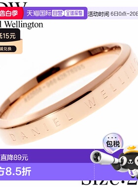 日本直邮Daniel Wellington  戒指 经典女士 DW00400023 [配饰 DW