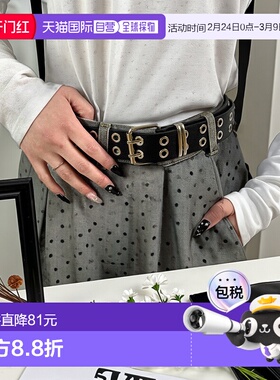 1h可退 日本直邮WHO'S WHO gallery 女士假皮革腰带 WWZ1051114A0