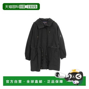 日本直邮中古LV路易威登女A级95新coat外套尼龙外套黑色