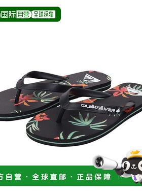 日本直邮Quiksilver 男士沙滩凉鞋 MOLOKAI ART 2 24SP AQYL10136