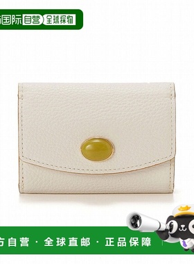 日本直邮TOPKAPI gemdrops 迷你压纹皮革天然石三折钱包 [TO002DW