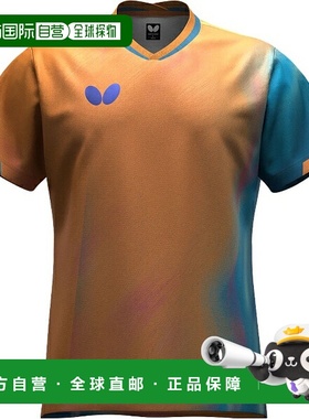 日本直邮Butterfly Infilia 衬衫乒乓球比赛衬衫47220-051短袖