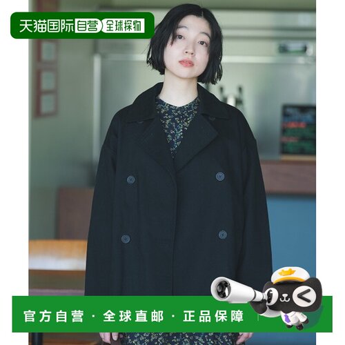 1h可退 日本直邮THREE FIFTY STANDARD 女装 纯棉斜纹 双排扣短款