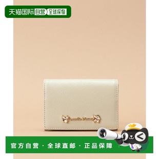 日本直邮Samantha Thavasa 亮片皮革卡包 SA1720DW77280 浅黄