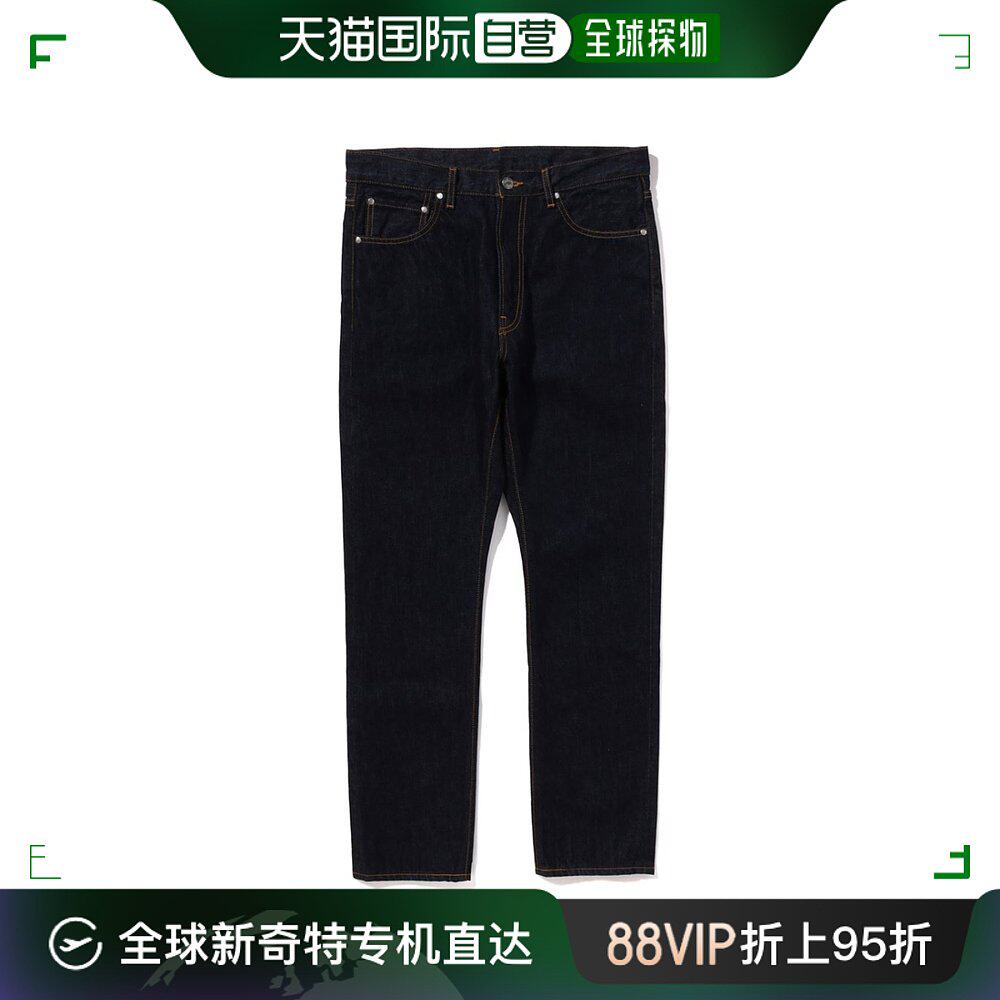 日本直邮a bathing ape 男士型号05学院风牛仔裤 1k30150001