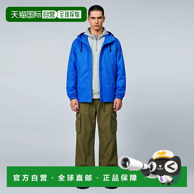 【日本直邮】美津浓MIZUNO男士防水夹克外套 雨衣B2JE0A01蓝色M