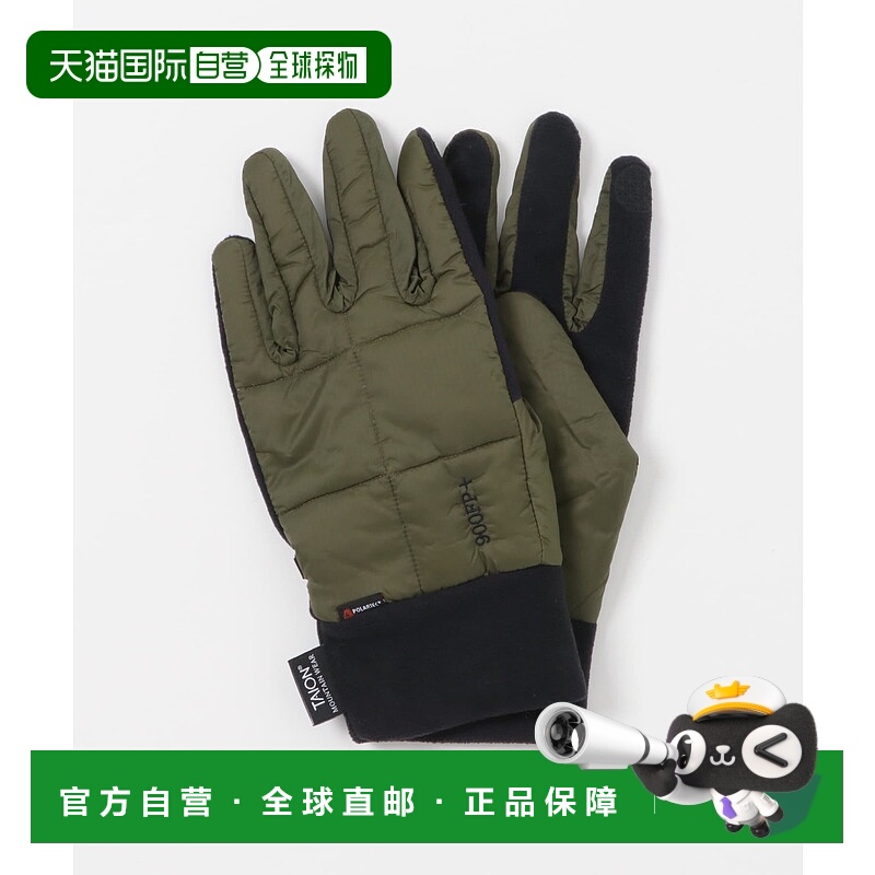 1h可退 日本直邮TAION 男装 900FP羽绒保暖 手套 轻量防风 ITA71Z