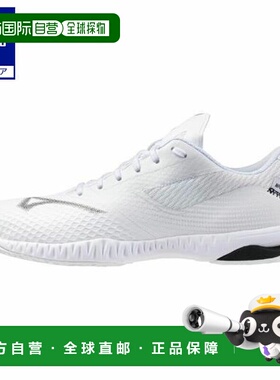 日本直邮 Mizuno 波驱动 EL2 男女通用套装[乒乓球用品] 白色×黑