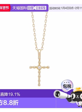 日本直邮AHKAH  AB1510010100 项链約40cm 项链坠約1.2cm×0.65cm