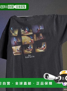 1h可退 日本直邮FREAK'S STORE 女士Fantasia印花宽松T恤 1122248