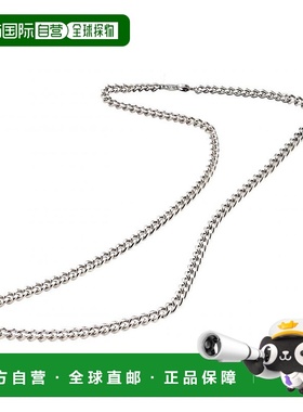 【日本直邮】Phiten法藤水溶钛项链银色不锈钢质感时尚潮流百搭40