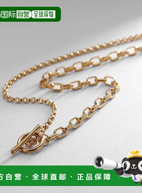 1h可退 日本直邮COCOSHNIK 女士 混搭链条吊坠项链 767-31260-999