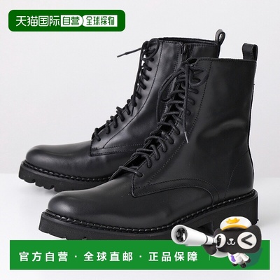 日本直邮FABIO RUSCONI 短靴 F 5893 SETA 女士 系带作战靴系带