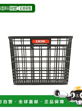 【日本直邮】OGKSuket RB-052（大容量后篮），黑色，用于自行车