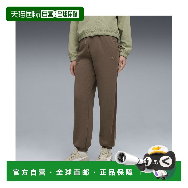 日本直邮PUMA 彪马 女装 高腰抽绳 卫裤 加绒舒适宽松 侧边口袋 6,运动服/休闲服装,运动长裤,淘宝优惠券,粉丝福利购,淘宝优惠卷