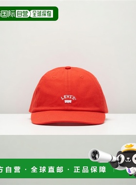 1h可退 日本直邮Levi's 红色标志款棉质棒球帽 000AG0001李维斯高