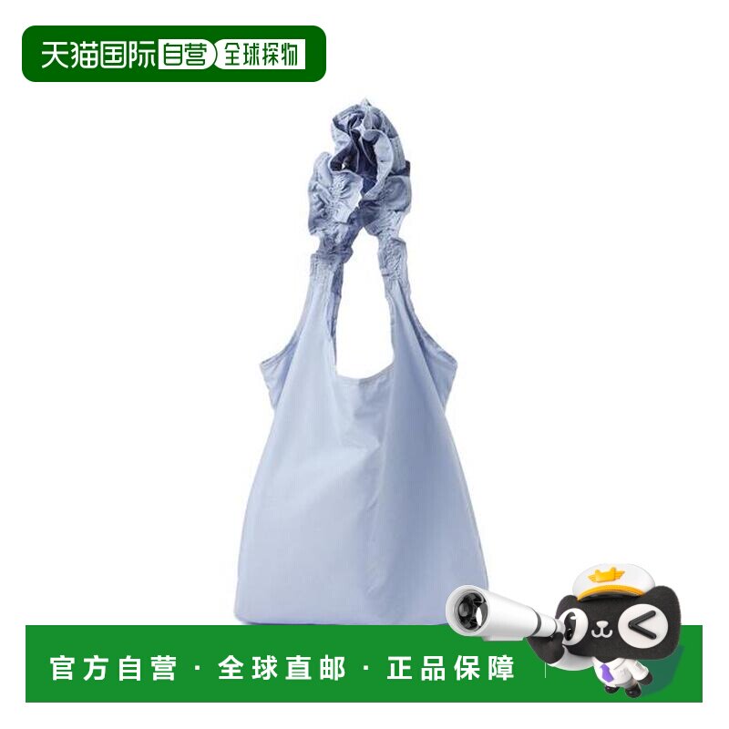 1h可退 日本直邮Francfranc 蓝色折叠式环保袋手提包单肩包