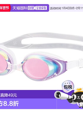 日本直邮VIEW 游泳镜 健身镜镜片游泳 V630SAM-LVP 水下眼镜