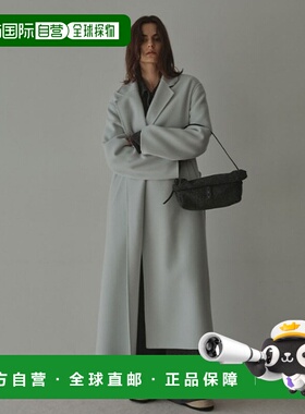 1h可退 日本直邮ETRE TOKYO 女装 羊毛质感 构筑感长款大衣 宽肩