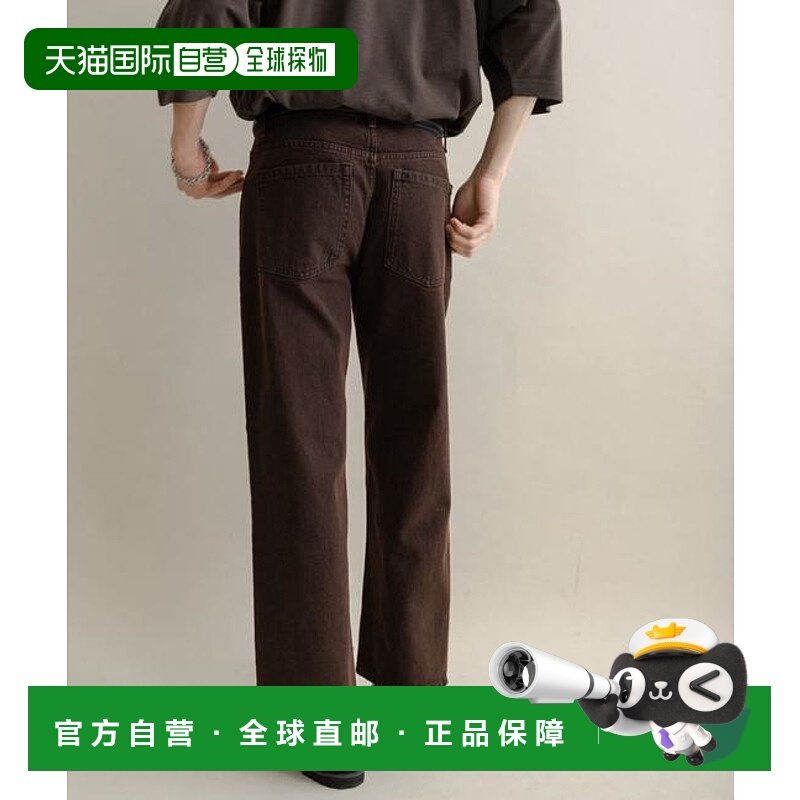 1h可退 日本直邮官方授权 SENSE OF PLACE 直筒牛仔裤