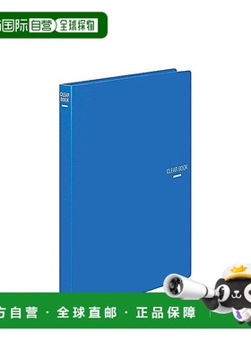 【日本直邮】Kokuyo国誉文件夹活页A4蓝色30孔收纳夹整理夹Ra-320