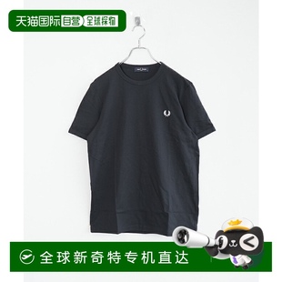 男士 PERRY Point 日本直邮FRED 圆领短袖 Ringer T恤简约休闲