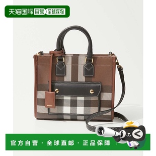 格纹单肩休闲 日本直邮BURBERRY Freya 8069661 手提包女包迷你