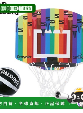 日本直邮Spalding Sports Junior Kids Crayola Micro Mini 蜡笔