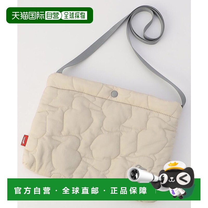 1h可退 日本直邮CHUMS男女同款轻量尼龙斜挎包 蝙蝠绗缝设计CH60-