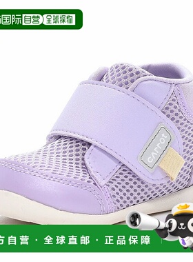 日本直邮Moonstar 婴儿鞋 CR B159 紫色 MOONSTAR 12111289 儿童