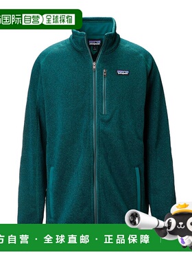 日本直邮Patagonia 男士拉链针织夹克 25528 dbgr 男士优质羊毛衫