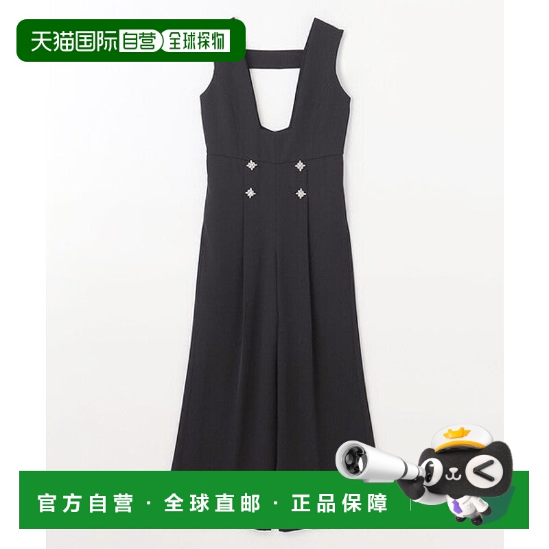 日本直邮GRACE CONTINENTAL 视觉扣连身裙 [74557386]