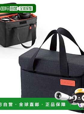 【日本直邮】ELECOM off toco 2style 相机包M黑色DGB-S026BK