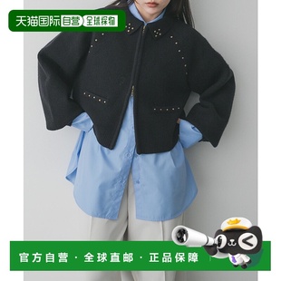 PLACE 女装 宽松短款 半拉链设 1h可退 针织开衫 日本直邮SENSE