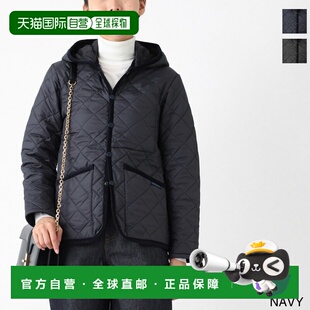 日本直邮LAVENHAM 女士绗缝夹克 21 Craydon SLJ1246 G96 海军蓝