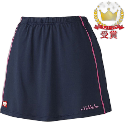 日本直邮Nittaku Moveline Skort 女式乒乓球服 JTTA 官方乒乓球