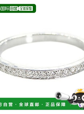 日本直邮（lcrb0142）女士铂金 900 钻石半永恒戒指 0.2 克拉及以